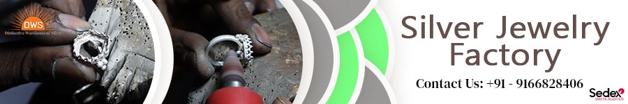 Silver Jewelry Factory in India